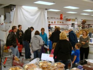 2013 Thanksgiving Basket shopping service project