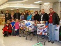 Success with 2013 Thanksgiving Basket shopping service project
