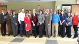 Miss Iowa, Aly Olson, visits the club